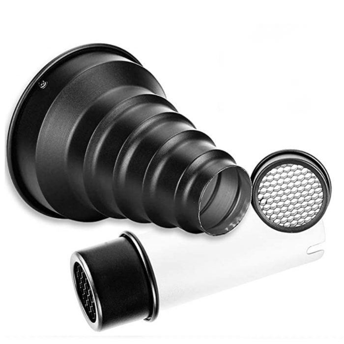 Godox AD-S9 Snoot with Honeycomb Grid For Wistro Speedlite Flash