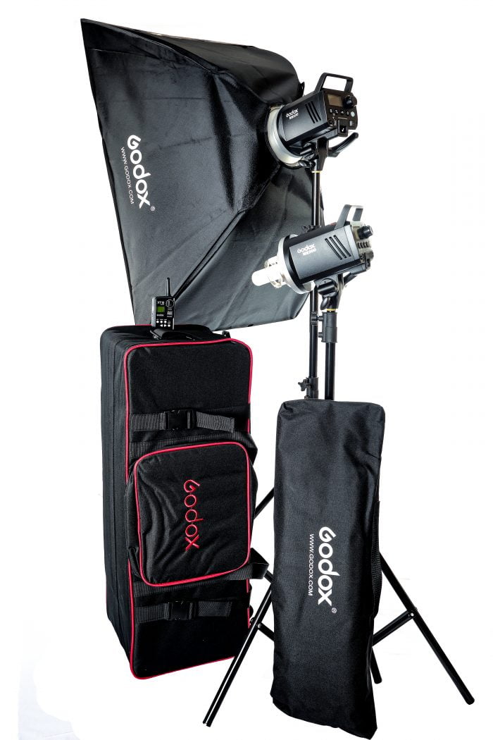 Godox MS200 Monolight 2-Light Studio Flash Kit 3