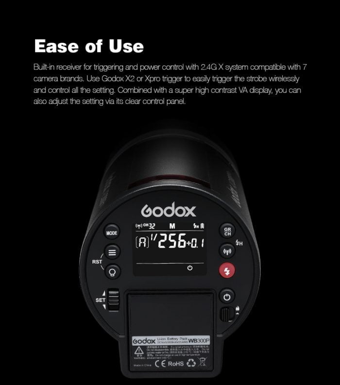 Godox AD300Pro Portable Pocket Flash20