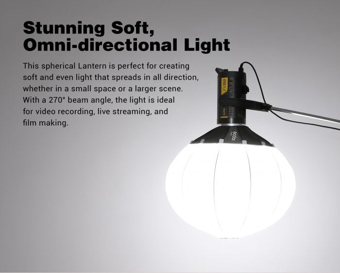Godox CS-85D Collapsible Lantern Softbox (85cm) 4