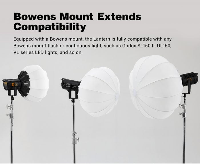 Godox CS-85D Collapsible Lantern Softbox (85cm) 5