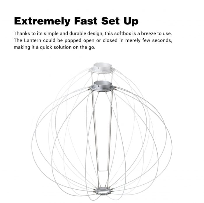 Godox CS-85D Collapsible Lantern Softbox (85cm) 6