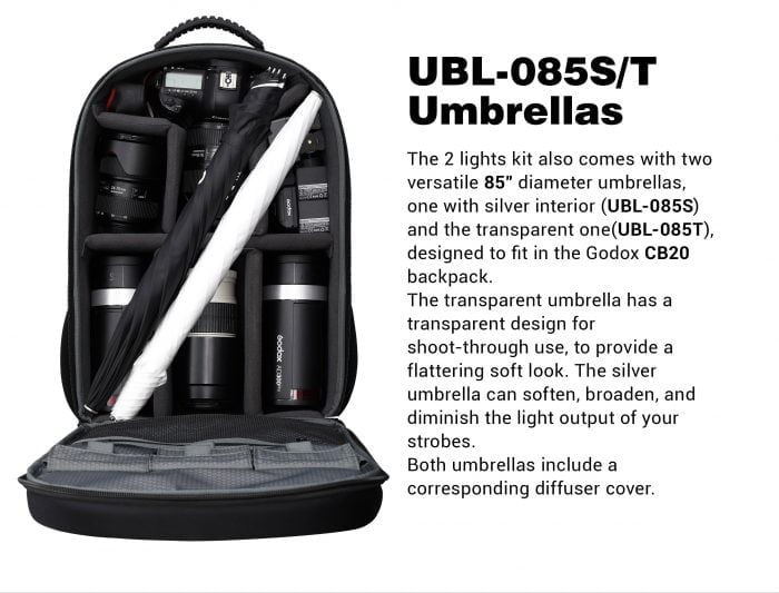 Godox CB20  AD300Pro Dual Flashes Backpack Kit 09 1