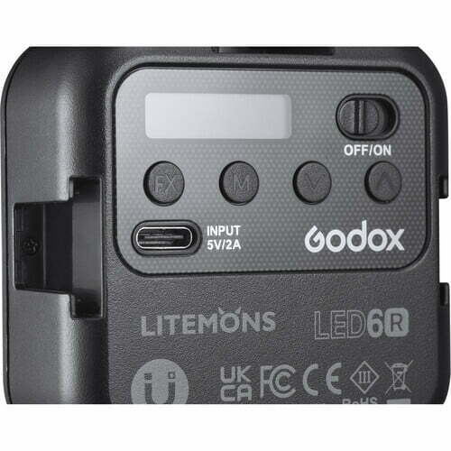 Godox LED6R Litemons RGB Pocket Size LED Video Light -479