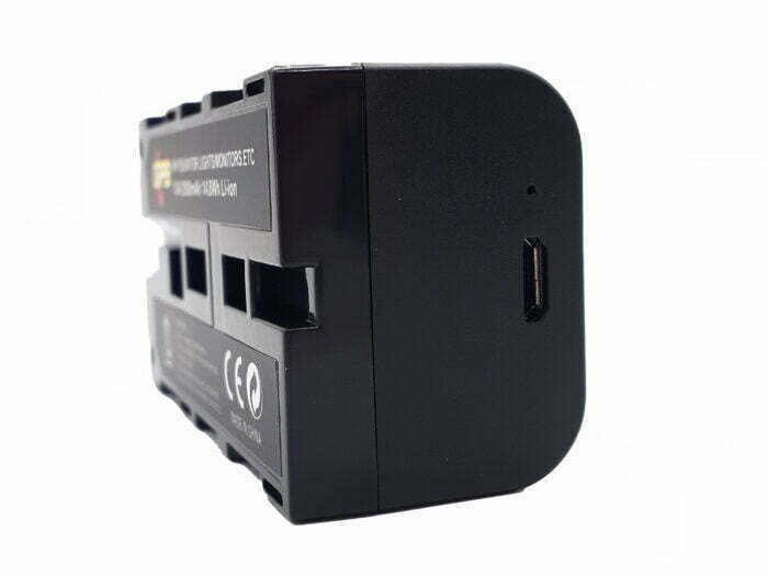 GPB Sony NP-F550 USB-Chargeable Battery for Video Lights