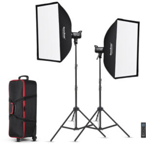 Godox SL100Bi 2-Light Bi-Colour LED Video Light Kit