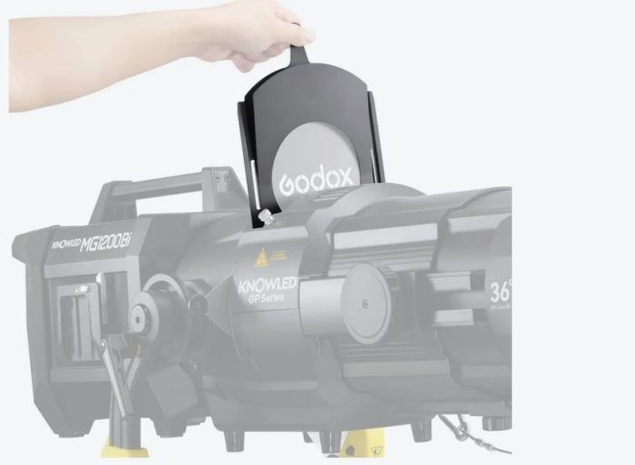 Godox GP-CF GOBO Holder for GP-Series G-Mount Projection Attachments | Godox